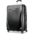 | Samsonite Winfield 3 DLX Hardside Expandable Luggage with Spinners, Black, Checked-Large 28-Inch | Suitcases