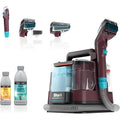 Shark Carpet Cleaner Machine, Portable Upholstery StainStriker, Spot, Odor &amp; Stain Remover, 2 Carpet Cleaner Solutions, 3 Tools, Perfect for Pet Hair, Area Rugs, Couches, Burgundy, PX203BRN