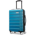 | Samsonite Omni 2 Hardside Expandable Luggage with Spinner Wheels, 19X14X9 CARRY-ON SPINNER, CARIBBEAN BLUE | Suitcases