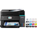 Epson EcoTank ET-4950 Wireless All-in-One Color Supertank Printer with up to 3 Years of Ink, Refillable Tanks, Perfect for Home, 18 PPM, 2.4" Color Touchscreen, Auto Document Feeder – Black