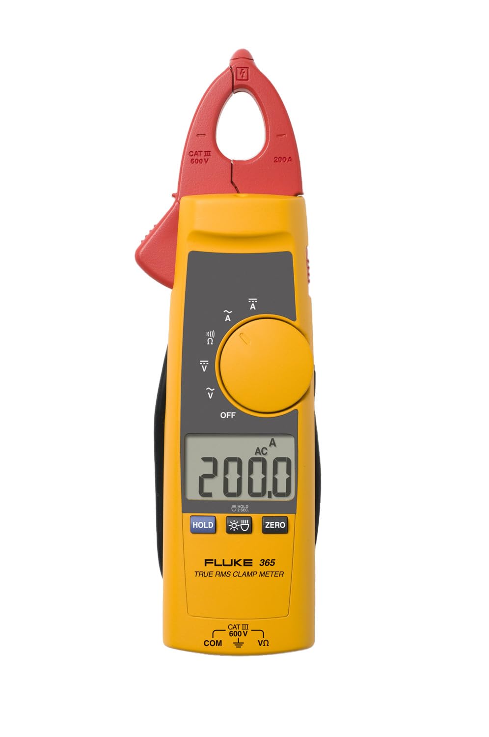 Fluke 365 Detachable Jaw True-RMS AC/DC Clamp MeterVoltage TestersIndustrial &amp; Scientific