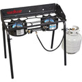 Camp Chef Explorer Two-Burner Stove Portable Camping Cooking Stove for Outdoor Cooking 448 Sq In Cooking Area 14"
