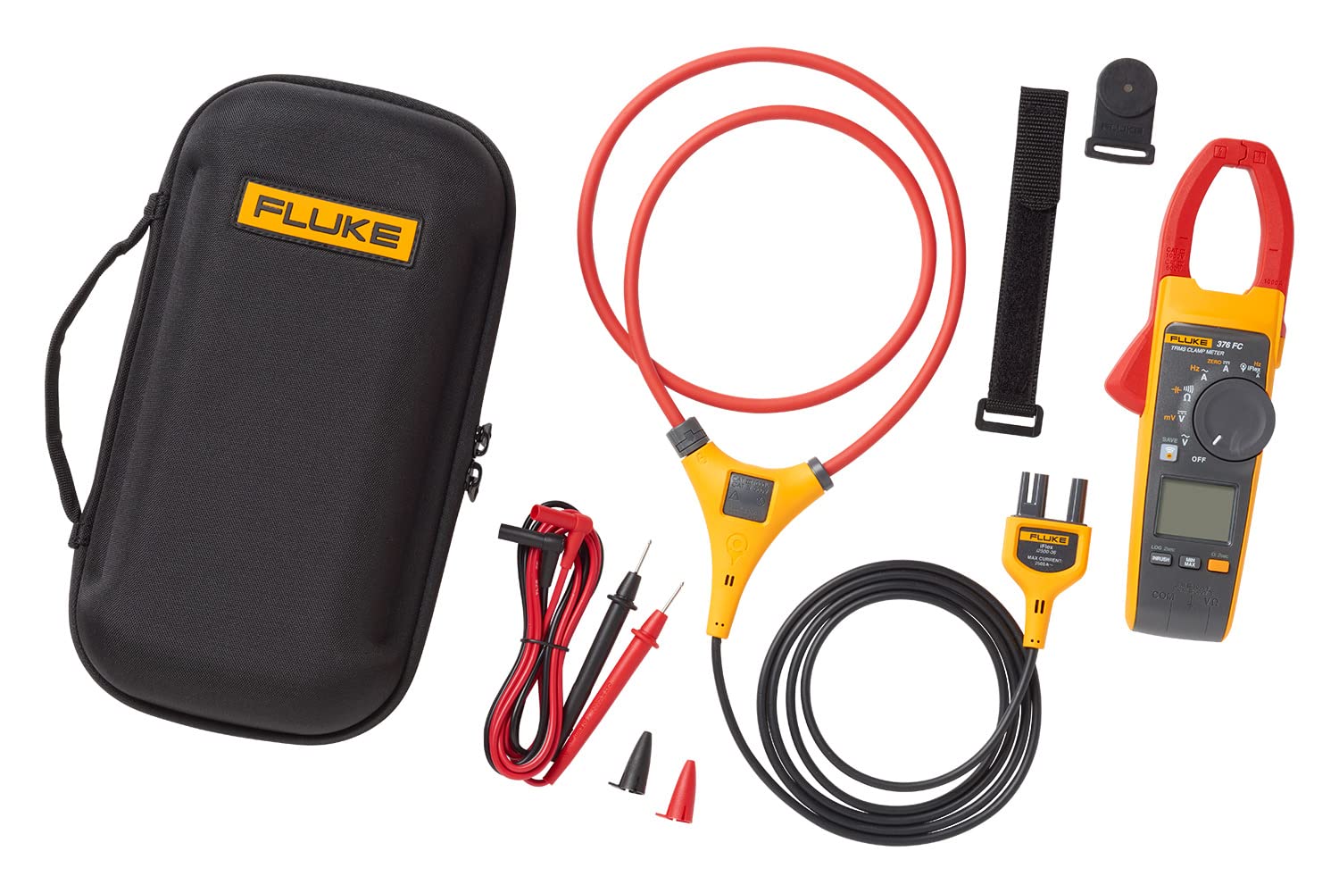 Fluke 376FC 1000A AC/DC True RMS Clamp Meter with 36 inch iFlexIndustrial &amp; Scientific