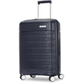 | Samsonite Elevation Plus Carry-On Hardside Luggage with QuickEntry™ Front Compartment Scratch Resistant Polypropylene Shell, AirTag Holder, TSA Lock, Airline Approved Midnight Blue | Suitcases