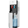 Avalon Bottom Loading Water Cooler Dispenser Hot &amp; Cold Water, Child Safety Lock, Innovative Slim Design, Holds 3 or 5 Gallon Bottles UL ListedWhite