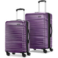 | Samsonite Evolve SE Hardside Expandable with Double Spinner Wheels, 2PC SET (CO/M), Purple | Suitcases