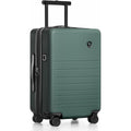 | Traveler's Choice Markham Hardside Expandable Luggage with Double Spinner Wheels, Carry-On 21-Inch Suitcase, Green | Carry-Ons