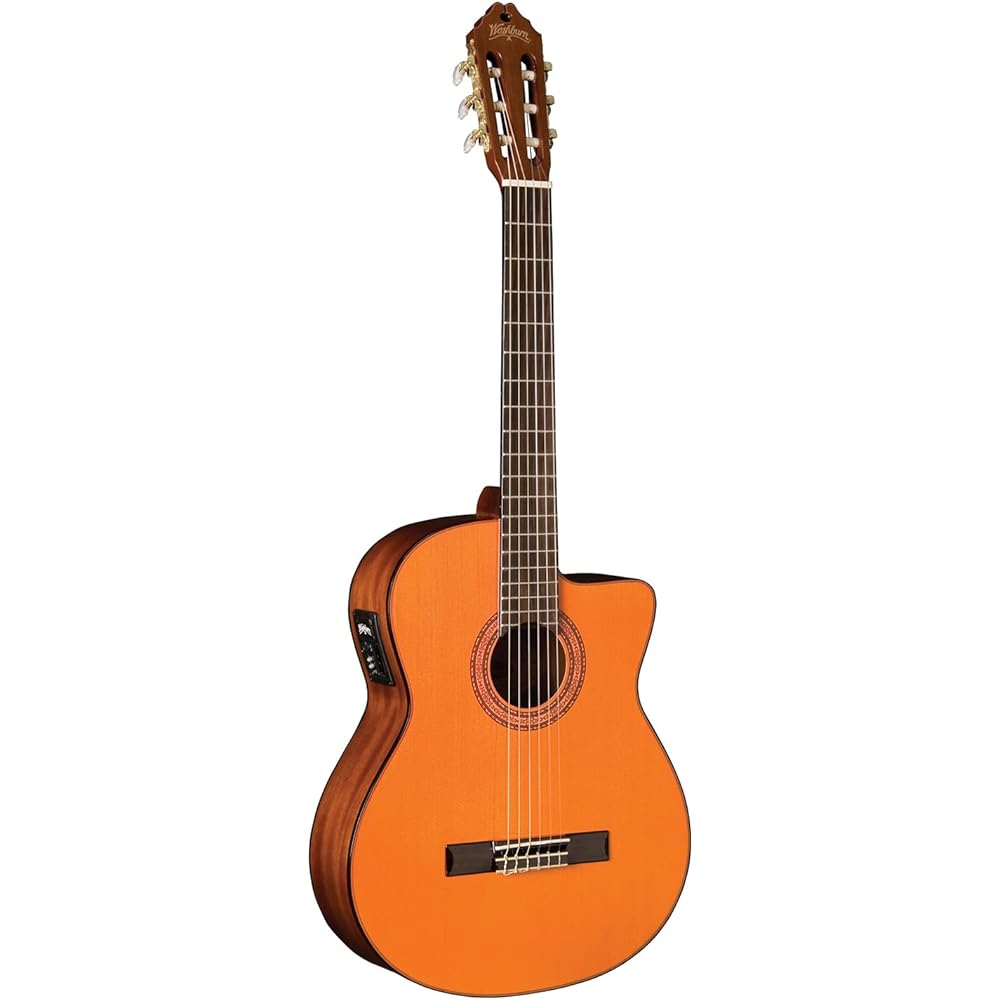 Washburn Classical C5CE Cutaway , Acoustic Electric Guitar