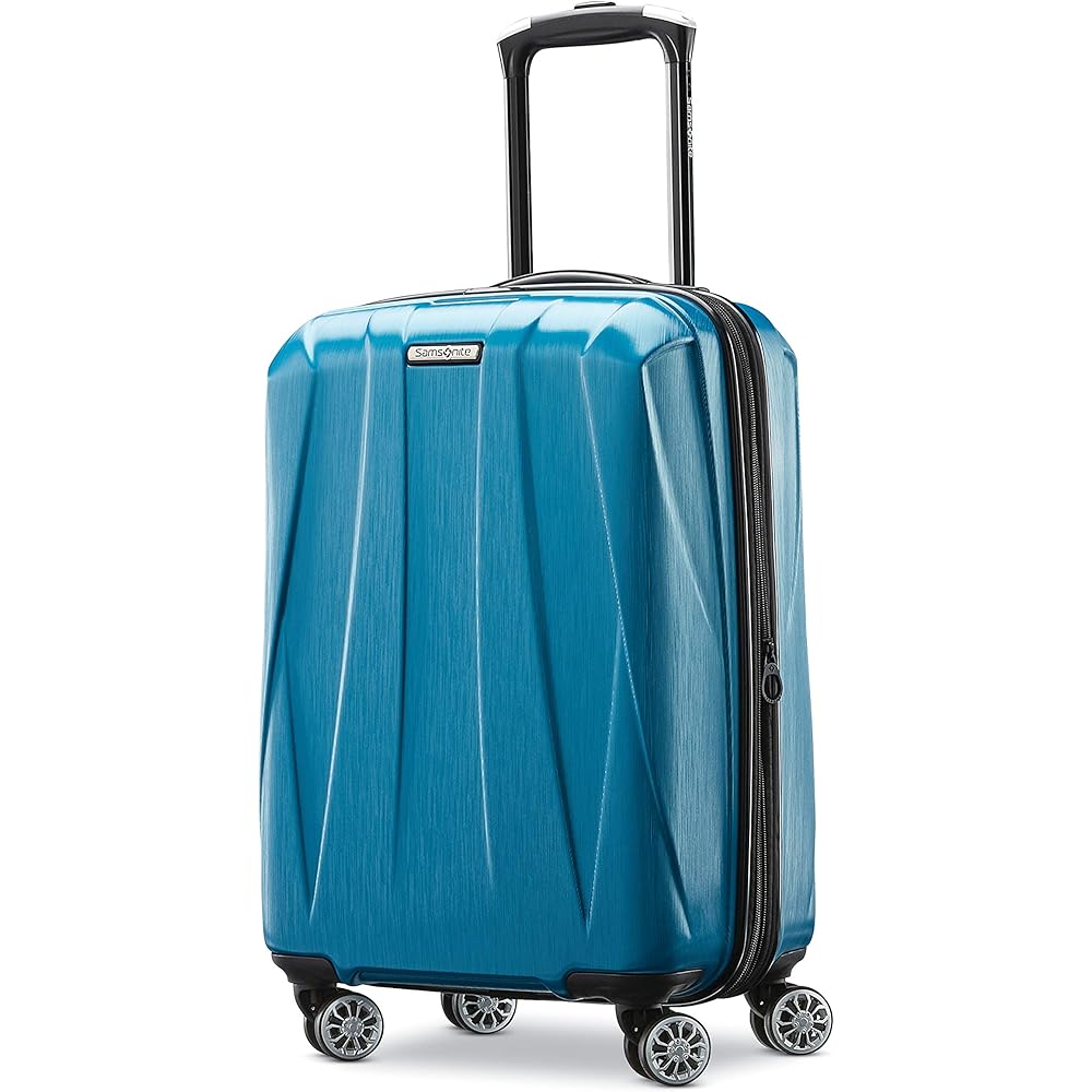 | Samsonite Centric 2 Hardside Expandable Luggage with Spinner Wheels, Caribbean Blue, Carry-On 20-Inch | Suitcases