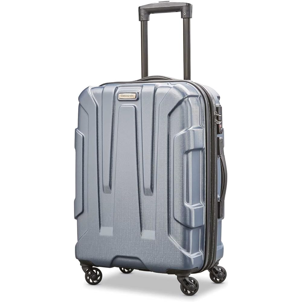 | Samsonite Centric Hardside Expandable Luggage with Spinner Wheels, Blue Slate, Carry-On 20-Inch | Carry-Ons