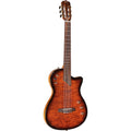 Cordoba Stage 6 String Electric Guitar for Live Performances &amp; Studio Recording, Right-Handed, Solid Spruce Top, Chambered Solid Body, Cutaway, Fusion Neck, Recycled Nylon Shell Gig-Bag (COD EB)