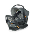 Chicco KeyFit® 35 ClearTex® Infant Car Seat and Base, Rear-Facing Seat for Infants 4-35 lbs., Includes Infant Head and Body Support, Compatible with Chicco Strollers, Baby Travel Gear | Cove/Grey