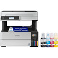 Epson EcoTank Pro ET-5150 Wireless Color All-in-One Supertank Printer with Scanner, Copier, Plus Auto Document Feeder, Large, White