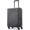 | American Tourister Stratum XLT Expandable Hardside Luggage with Spinner Wheels, Jet Black, Carry-On 21-Inch | Suitcases
