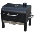 GasOne Portable Tabletop BBQ Grill 18-inch, 2-Tiered, Side Handles &amp; Lid Compact Charcoal Grill for Picnic &amp; Tailgate