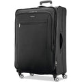 | Samsonite Ascella X Softside Expandable Luggage with Spinner Wheels, Black, Checked-Large 29-Inch | Suitcases